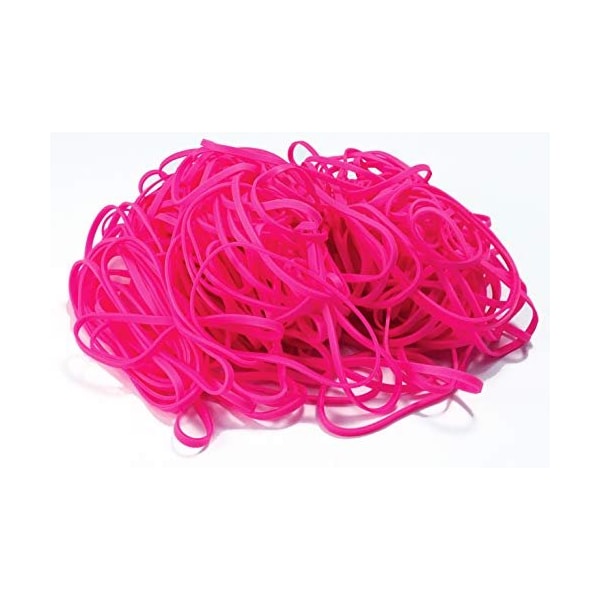 Better Office Products Rubber Bands, by , Size 33, 200/Bag, Hot Pink, 200PK 33905 - main